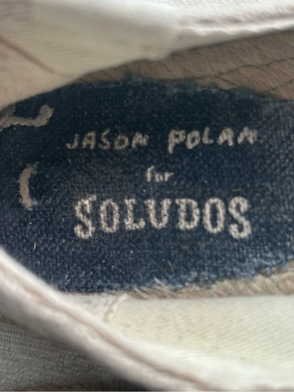 SOLUDOS wink eye espadrilles natural size 8 ⭐️